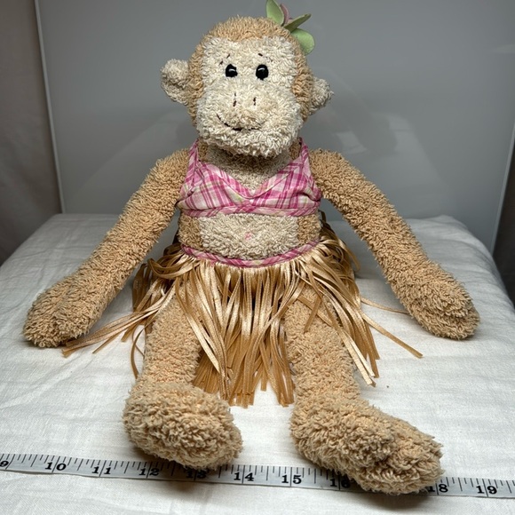 Vintage Pottery Barn Kids plush monkey - Picture 1 of 5